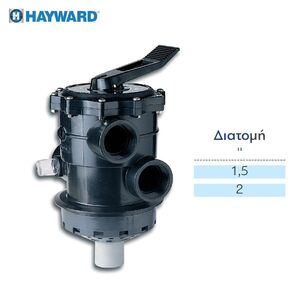 Πολυσταδιακή βάνα Top Χειροκίνητη 6 θέσεων Hayw